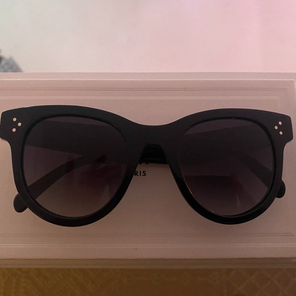 Celine Round Frame Acetate Sunglasses